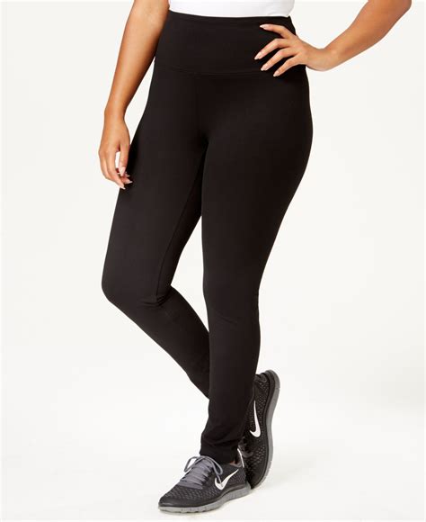 macys plus size leggings